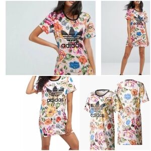 adidas Originals Floral Dress - Multicolor
